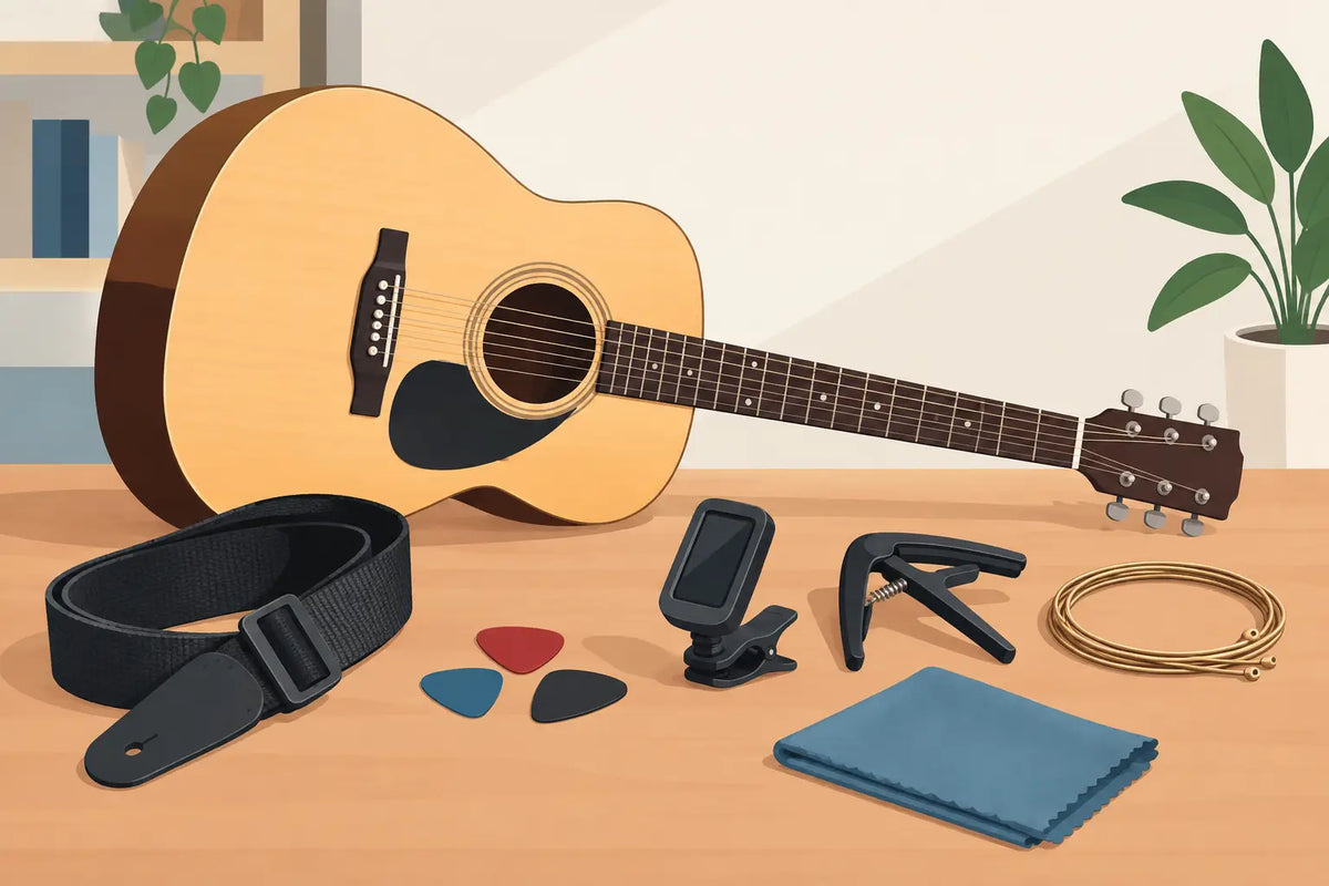 Guitar Accessories for Beginners That Matter