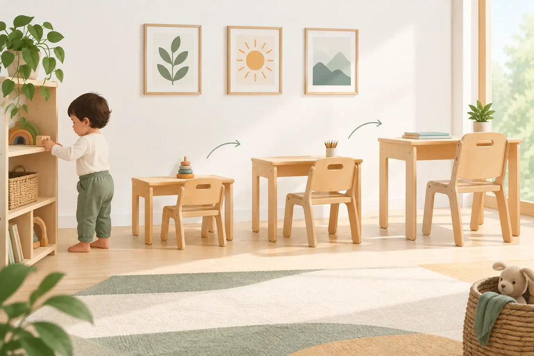 Montessori Furniture for Toddlers That Grows With Them