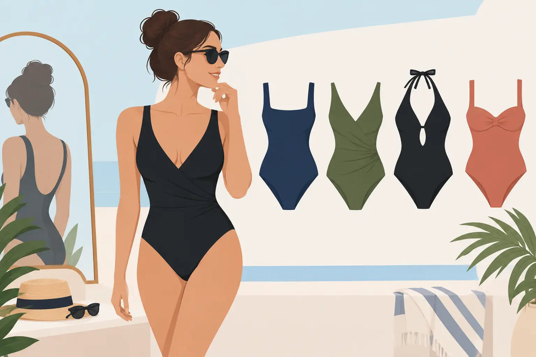 How to Find Flattering One Piece Swimsuits