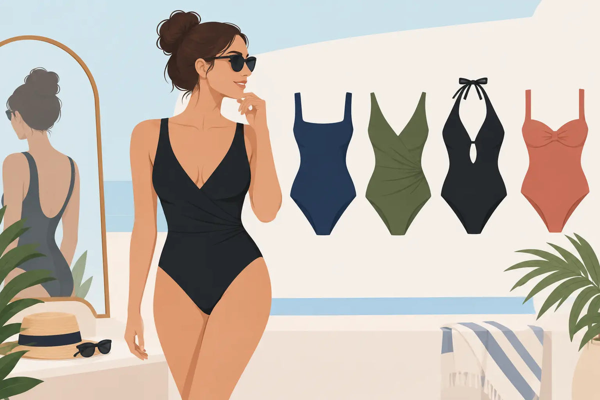 How to Find Flattering One Piece Swimsuits