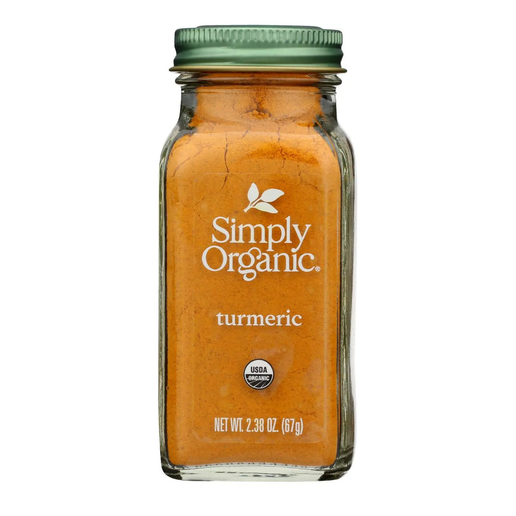 Organic Ground Turmeric Root - Simply Organic - Case of 6 - 2.38 Oz