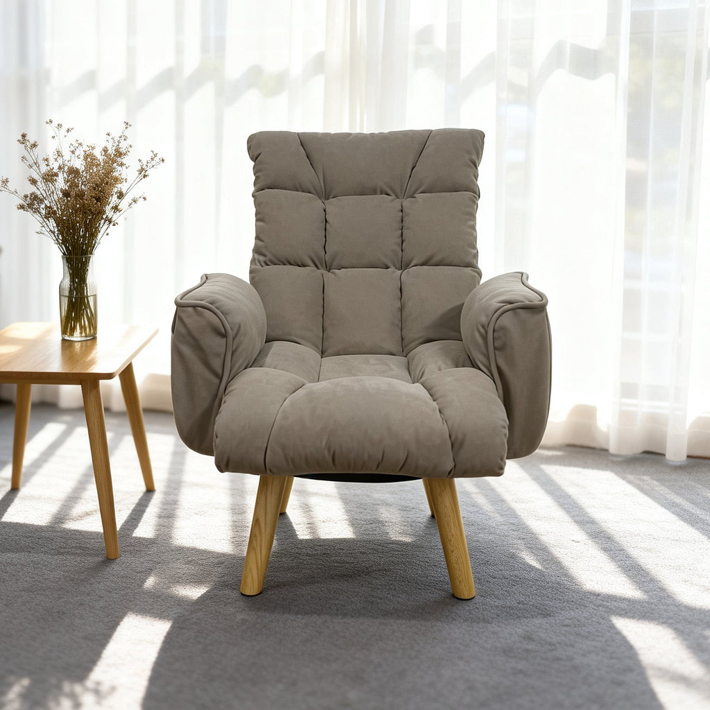 Sofa Lounge Chair - Rotatable and Adjustable for Ultimate Comfort