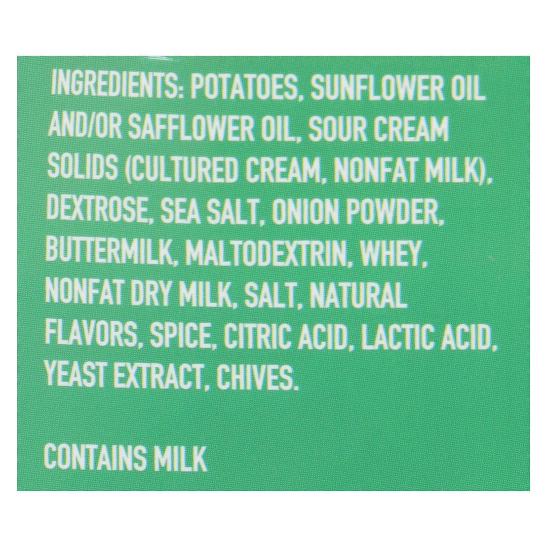 Boulder Canyon Sour Cream &amp; Chives Chips - 12 Pack