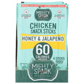 Spark Your Day with Mighty Spark Jalapeno Honey Chicken Sticks
