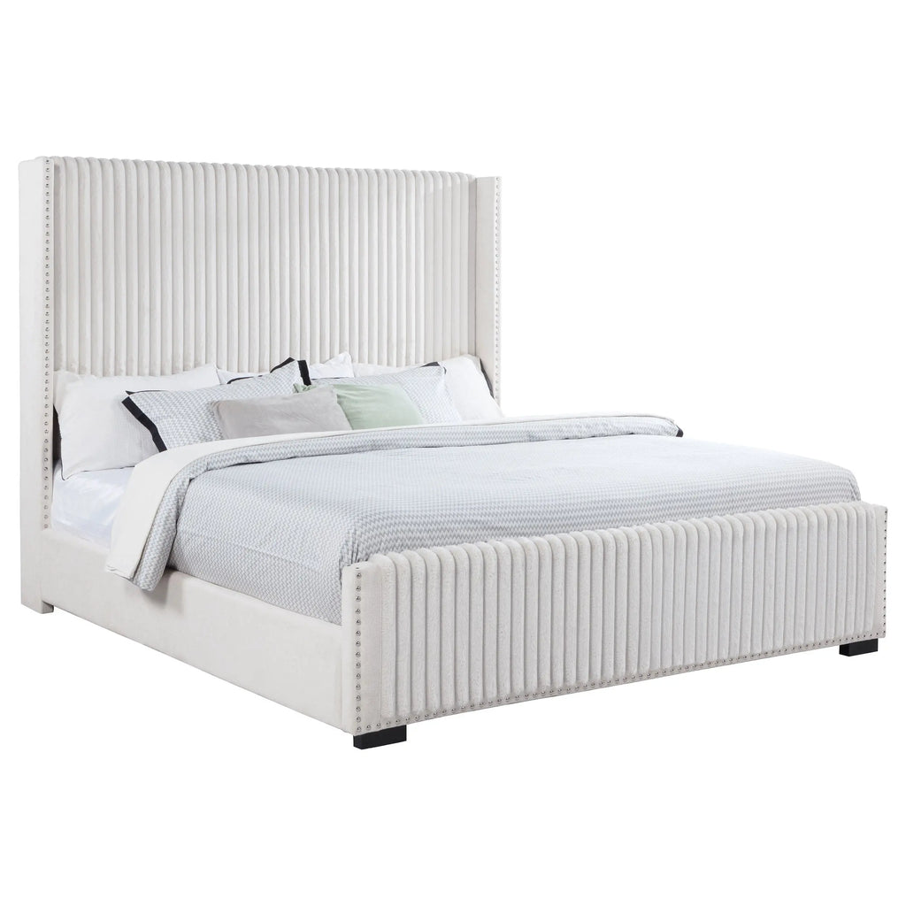 Ian Modern Upholstered California King Bed