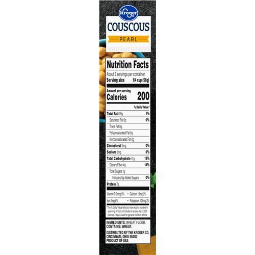 Kroger Pearl Couscous 6 oz
