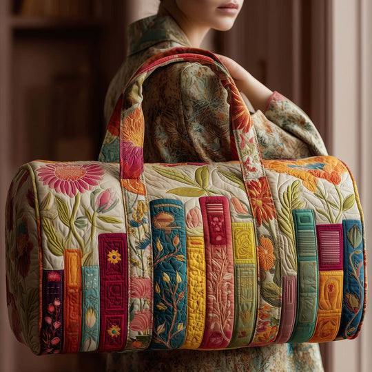 Bookwind Series Short-Distance Handheld Quilted Embroidery Travel Bag Multi-Functional