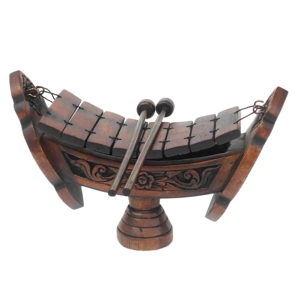 Xylophone Hand Musical Instrument - Classic Wood Design