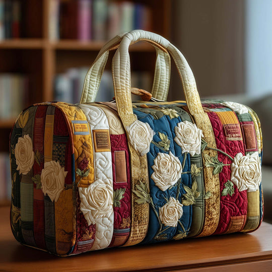 Bookwind Series Short-Distance Handheld Quilted Embroidery Travel Bag Multi-Functional