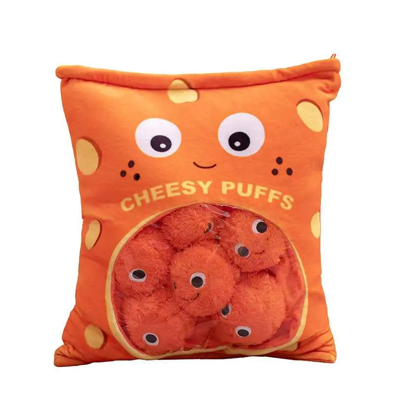 Shape Your Comfort with Our Snack Shape Plush Toys