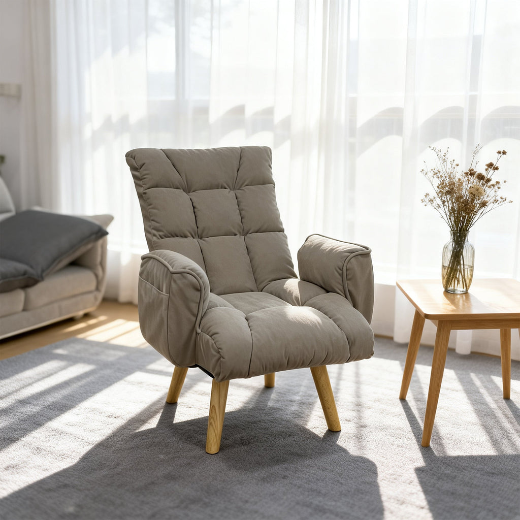 Sofa Lounge Chair - Rotatable and Adjustable for Ultimate Comfort