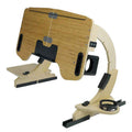 Foldable Wooden Computer Desk - Space-Saving & Portable Design