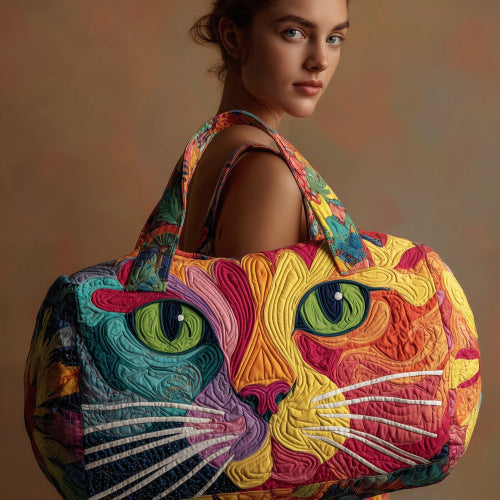 2026 Cross-Border Amazon Independent Site New Short-Distance Tote Quilted Embroidery Travel Bag Multifunctional Sports &amp; Fitness Bag
