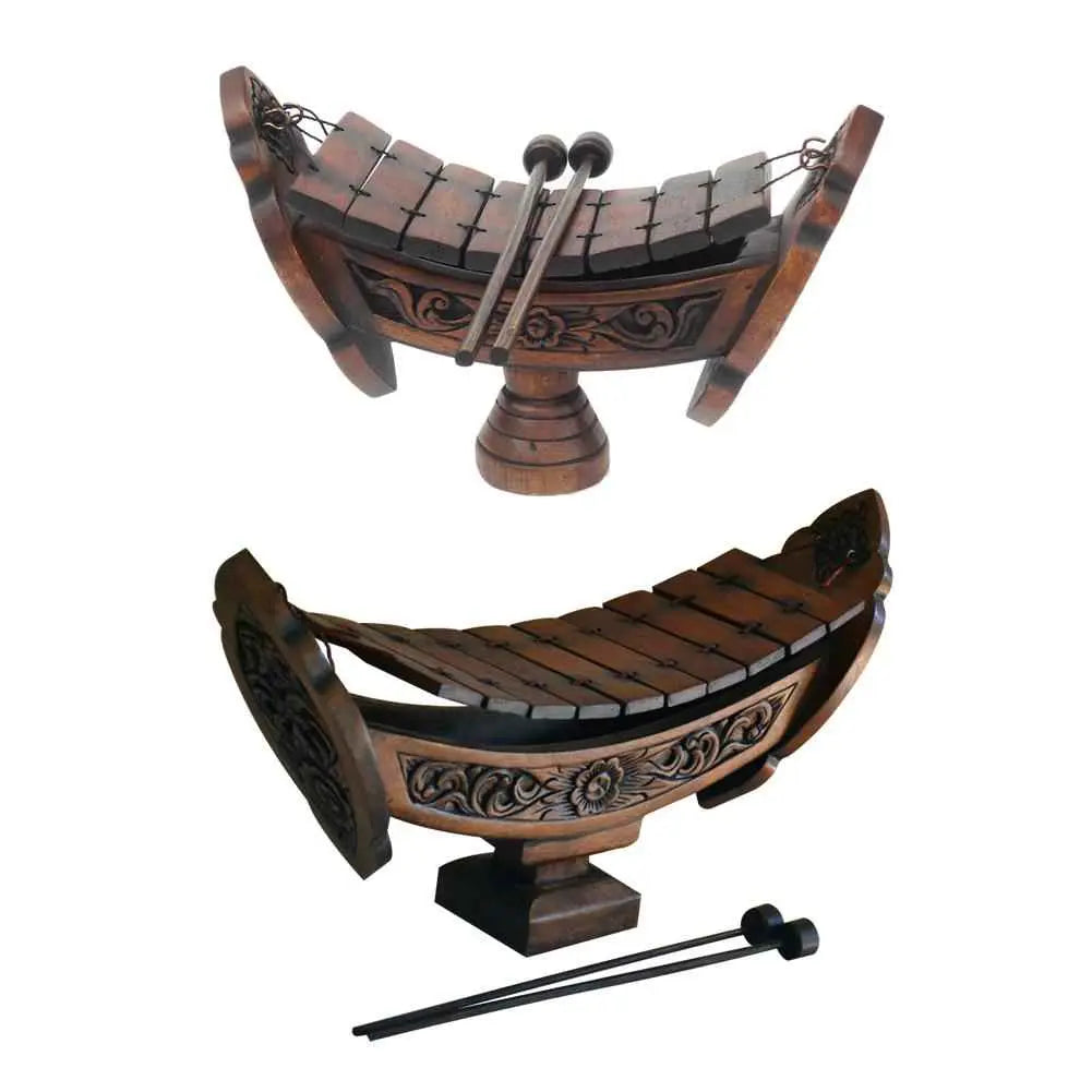 Xylophone Hand Musical Instrument - Classic Wood Design
