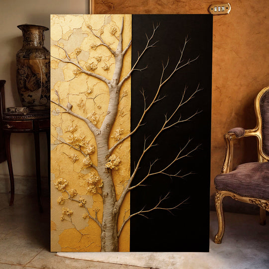 Golden Eclipse Wall Art