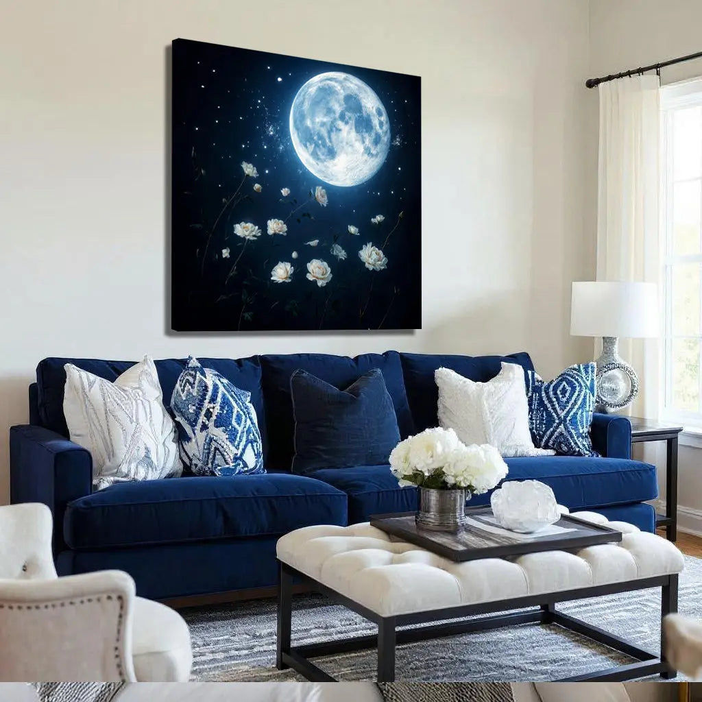 Lunar Canvas Wall Art