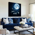 Lunar Canvas Wall Art