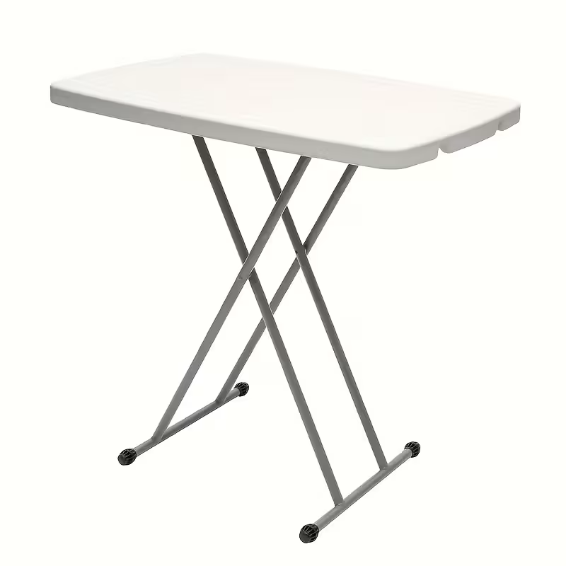 4ft/6ft Portable Plastic Folding Table – Indoor &amp; Outdoor Dining