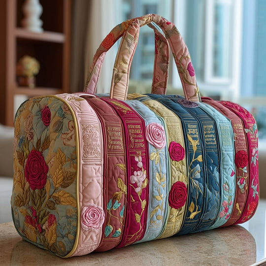 Bookwind Series Short-Distance Handheld Quilted Embroidery Travel Bag Multi-Functional
