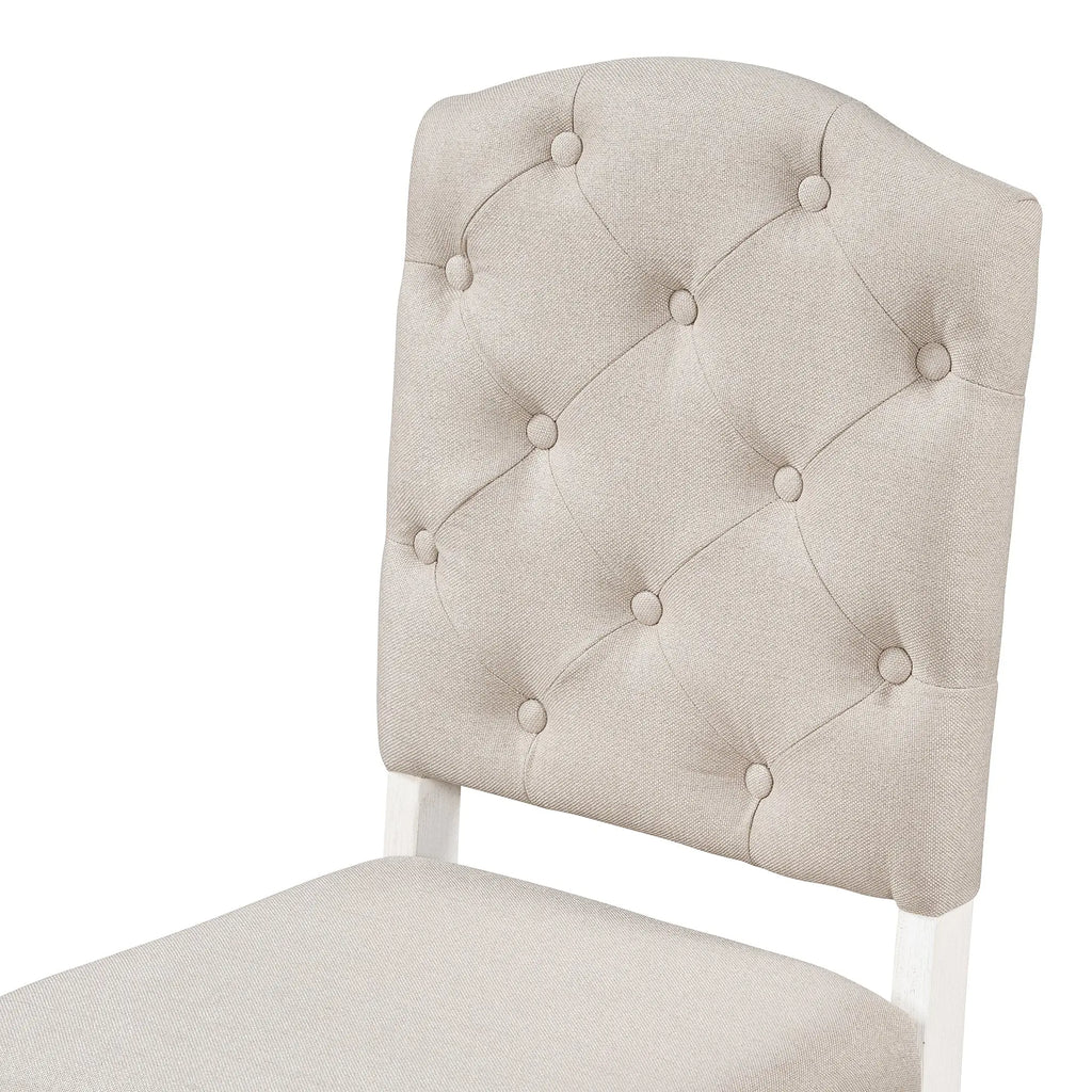 Dining Chair Set: TREXM Retro Style Upholstered Chairs for Comfort