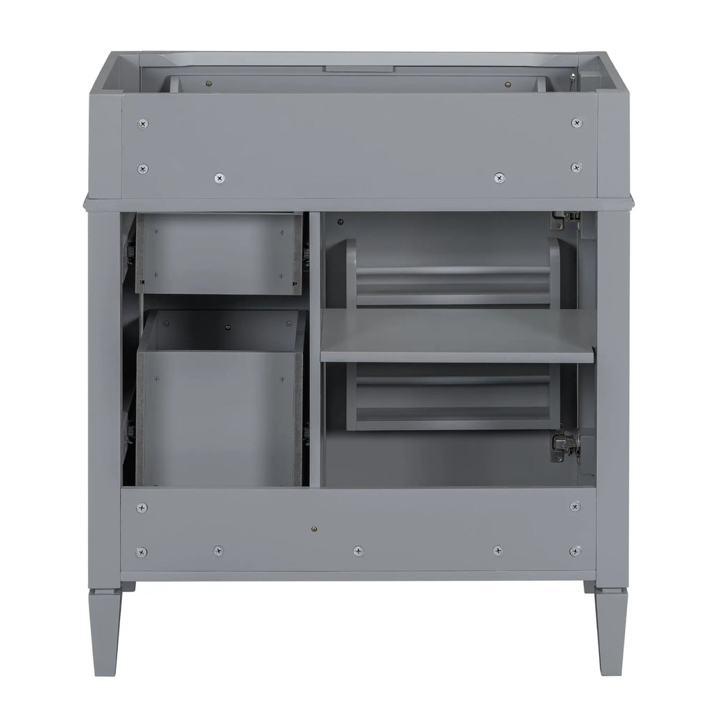 30" Bathroom Vanity Without Top Sink