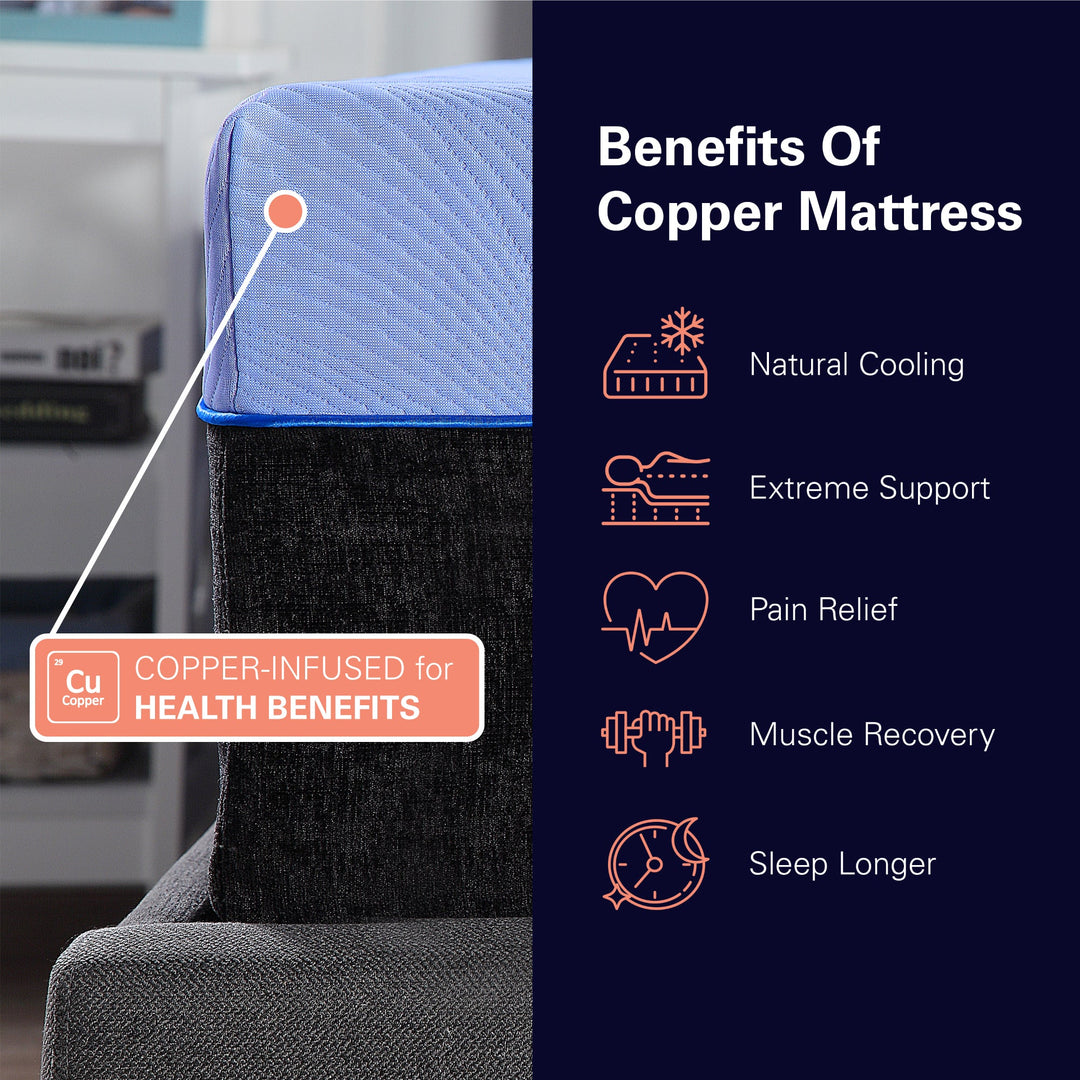 Bridgevine Home 12 Inch Refresh Hybrid Cooling Mattress