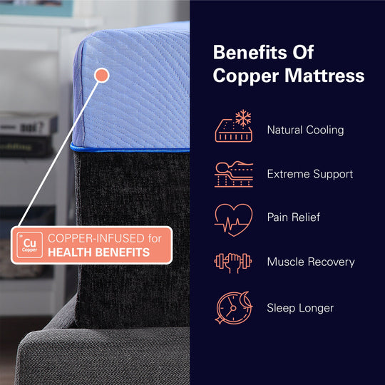 Bridgevine Home 12 Inch Refresh Hybrid Cooling Mattress