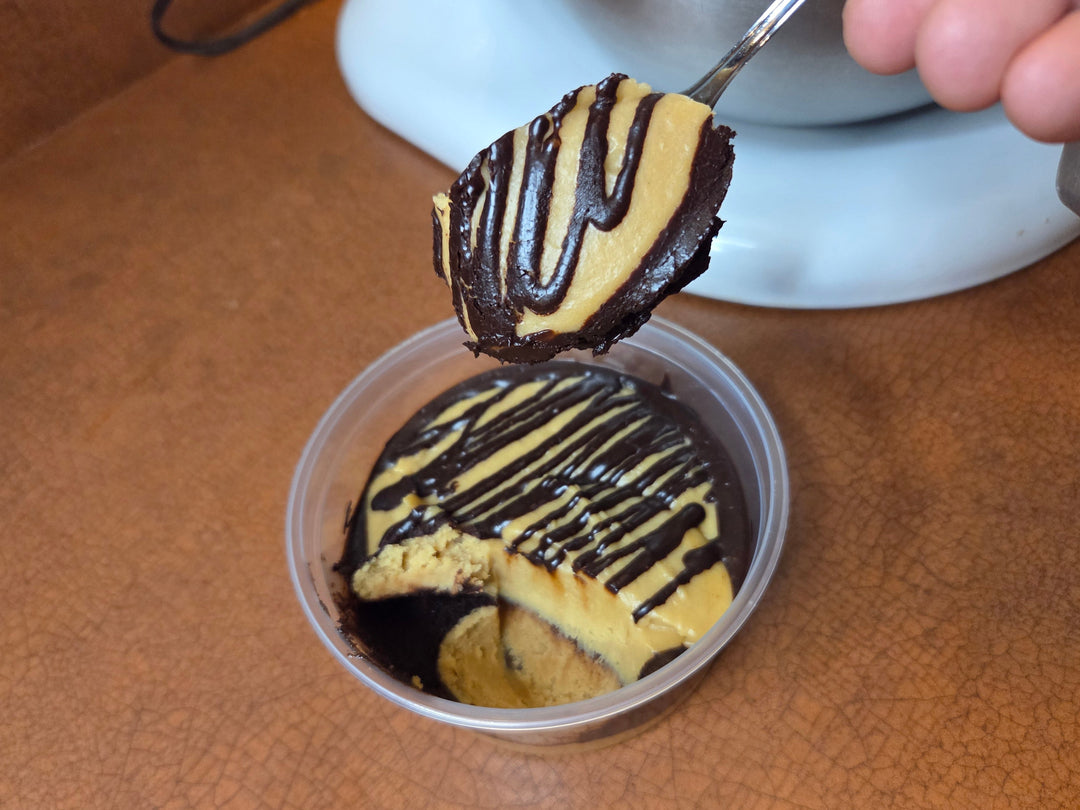 Dough Bucks! (aka Peanut Butter &amp; Chocolate Fudge) Edible Cookie Dough