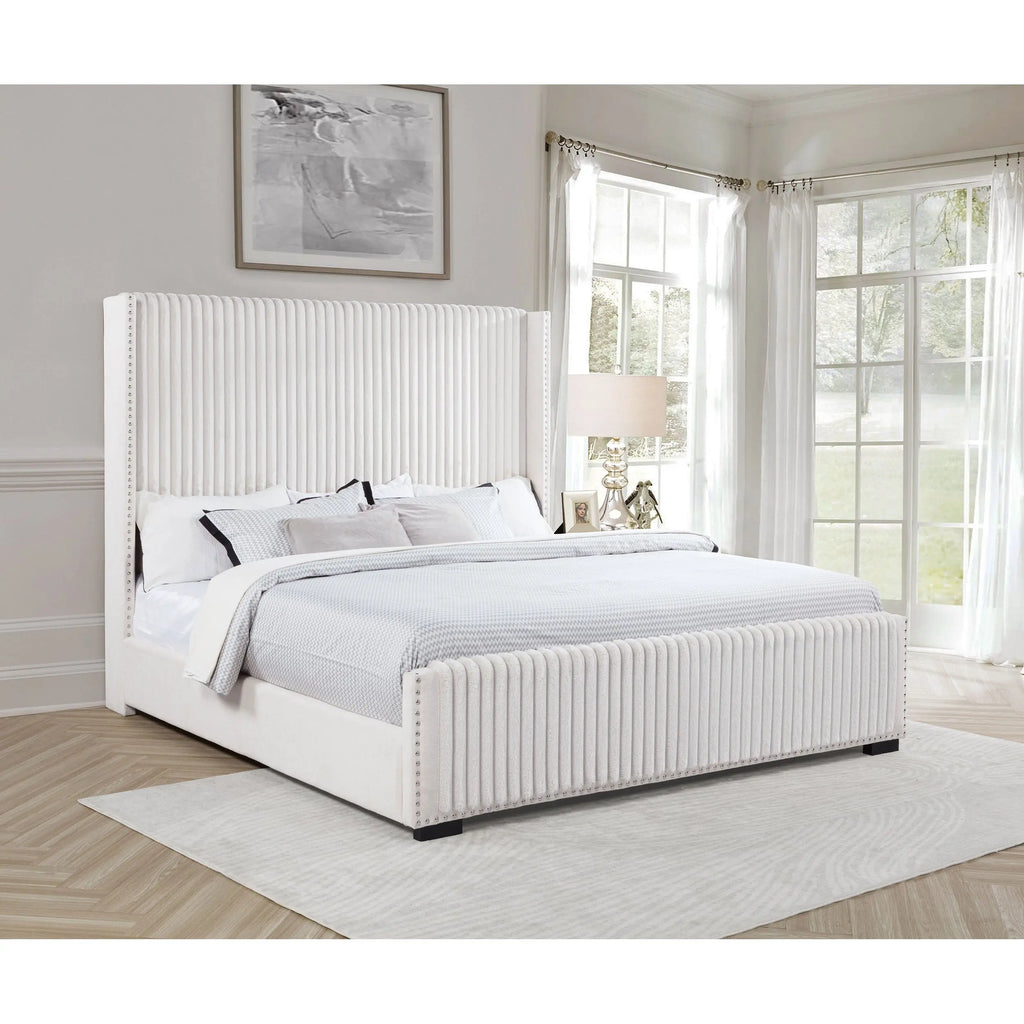 Ian Modern Upholstered California King Bed