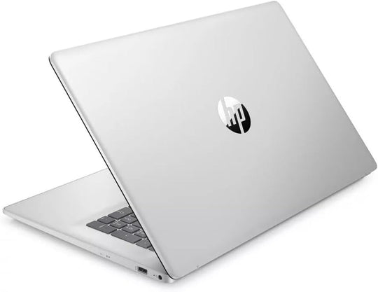 HP 17.3" FHD Business Laptop Computer, Windows 11 Laptop 32GB RAM 1.5TB Storage (1TB SSD+512GB Docking Set), 6-Core AMD Ryzen 5 Processor, AI Copilot, Numeric Keypad, NLY Earphones, Natural Silver