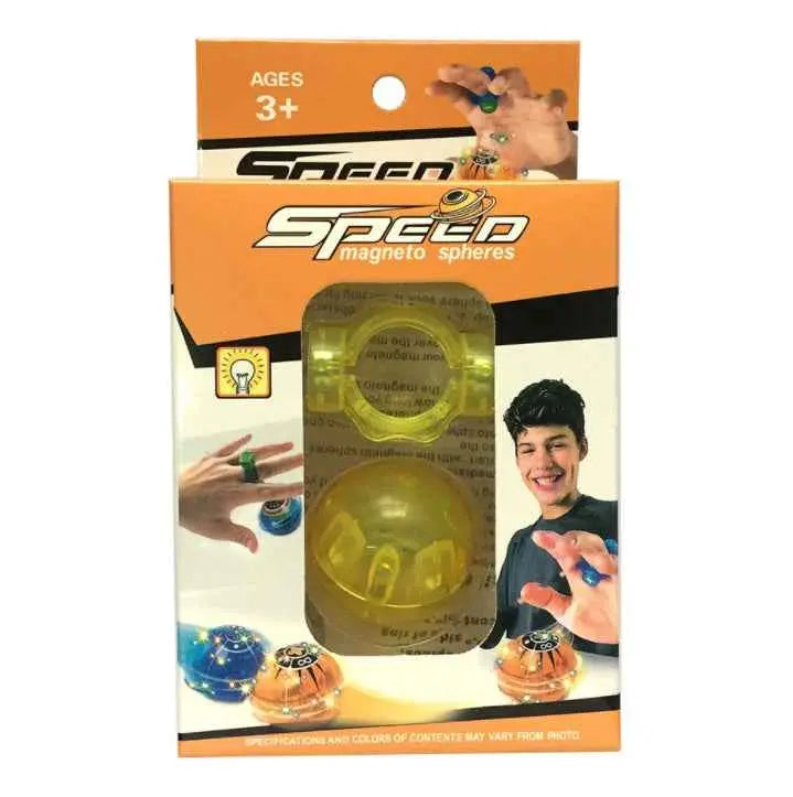 Spheres Magic Speed Induction Magnetic Glowing Fidget Spinner Toy