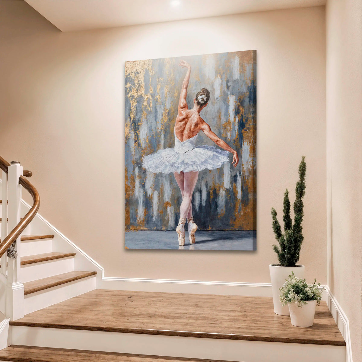 Modern Ballet Elegance Wall Art