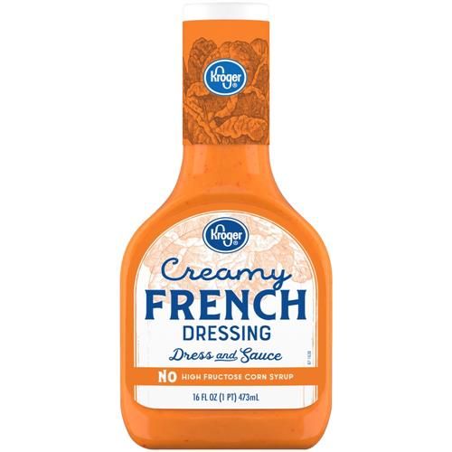 Kroger Creamy French Salad Dressing 16 fl oz
