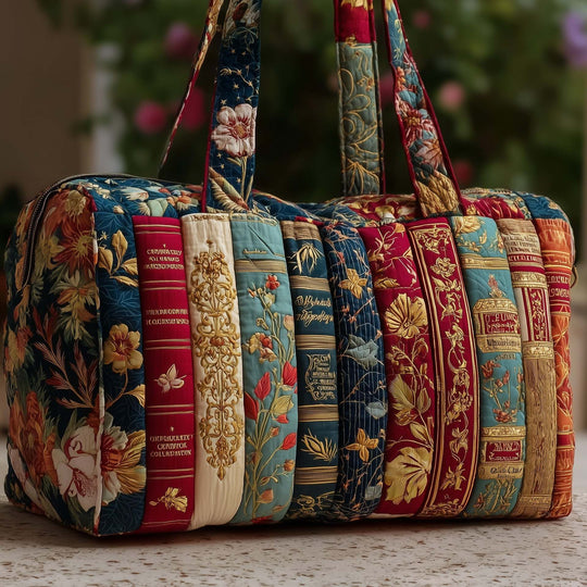 Bookwind Series Short-Distance Handheld Quilted Embroidery Travel Bag Multi-Functional