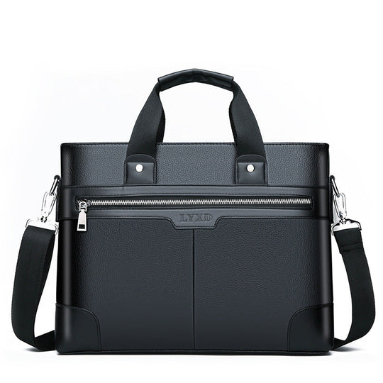 Mens Business Hand Bag Travel Shoulder Crossbody Briefcase