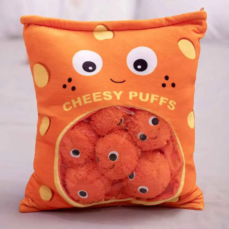 Shape Your Comfort with Our Snack Shape Plush Toys