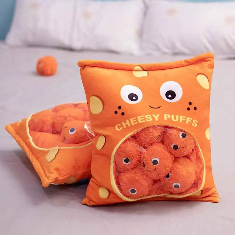 Shape Your Comfort with Our Snack Shape Plush Toys