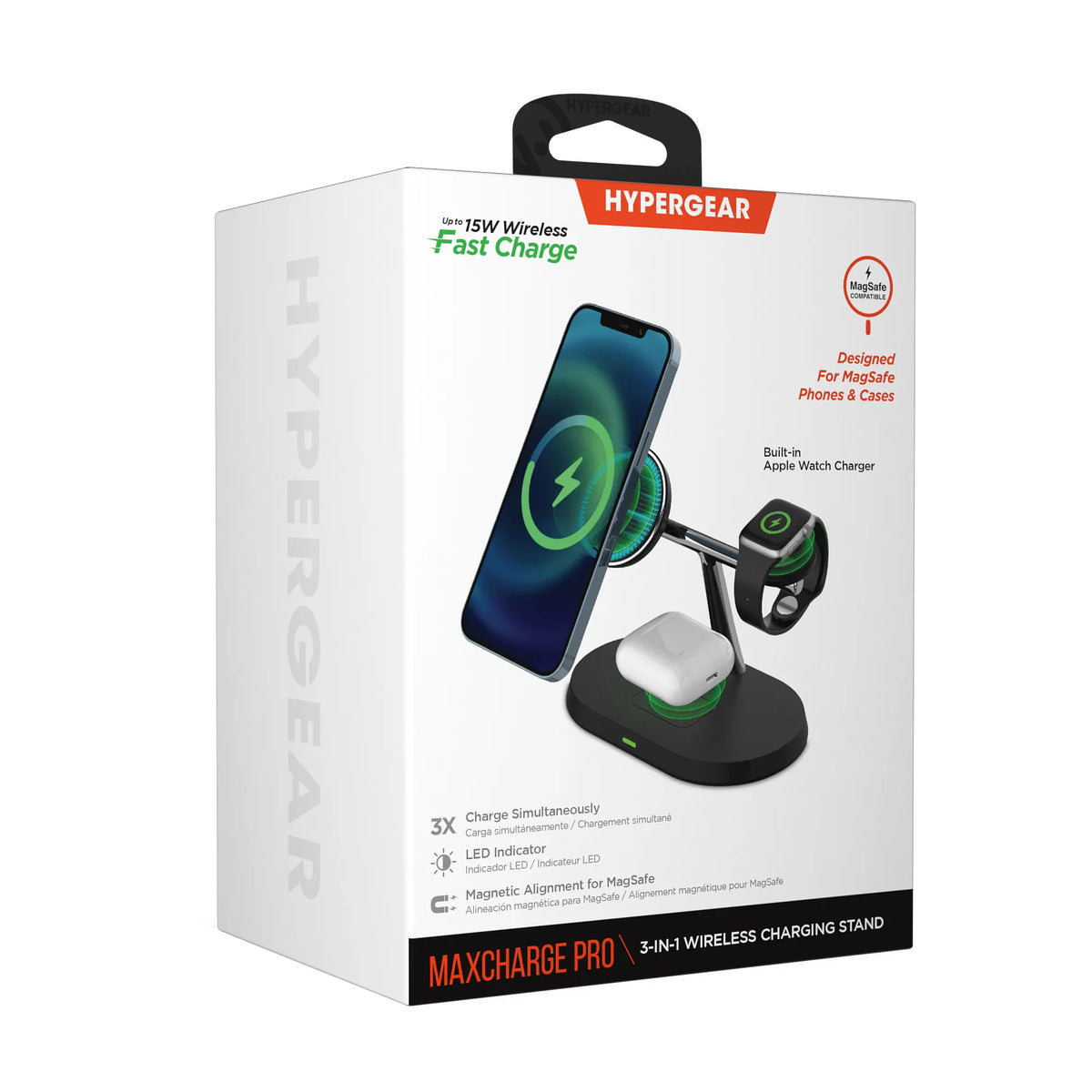 Charging Made Easy: HyperGear MaxCharge Pro 3-in-1 MagSafe Stand