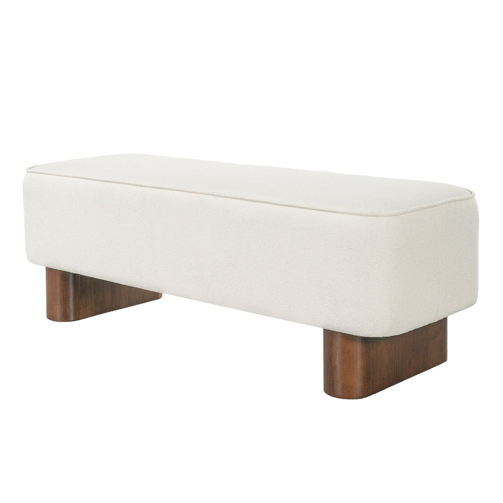 Upholstered Modern Ottoman Bench - Stylish & Versatile