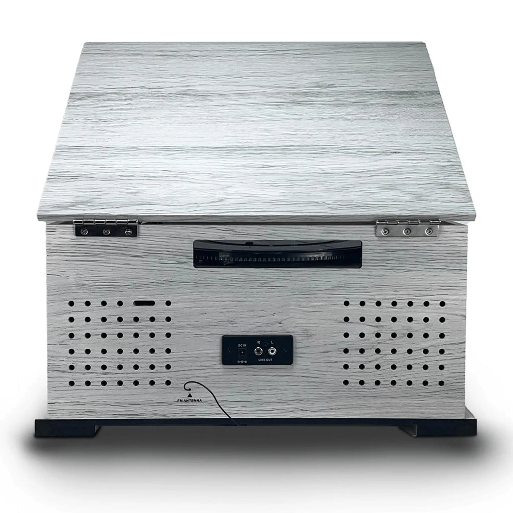 Victor Belmont 8-in-1 Wood Music Center - Refurbished Music Experience