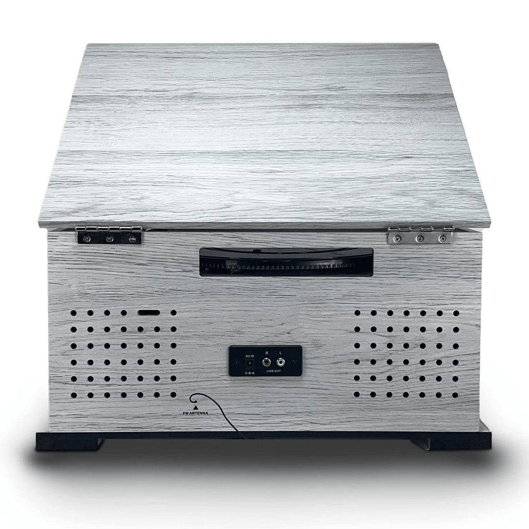 Victor Belmont 8-in-1 Wood Music Center White - Refurbished