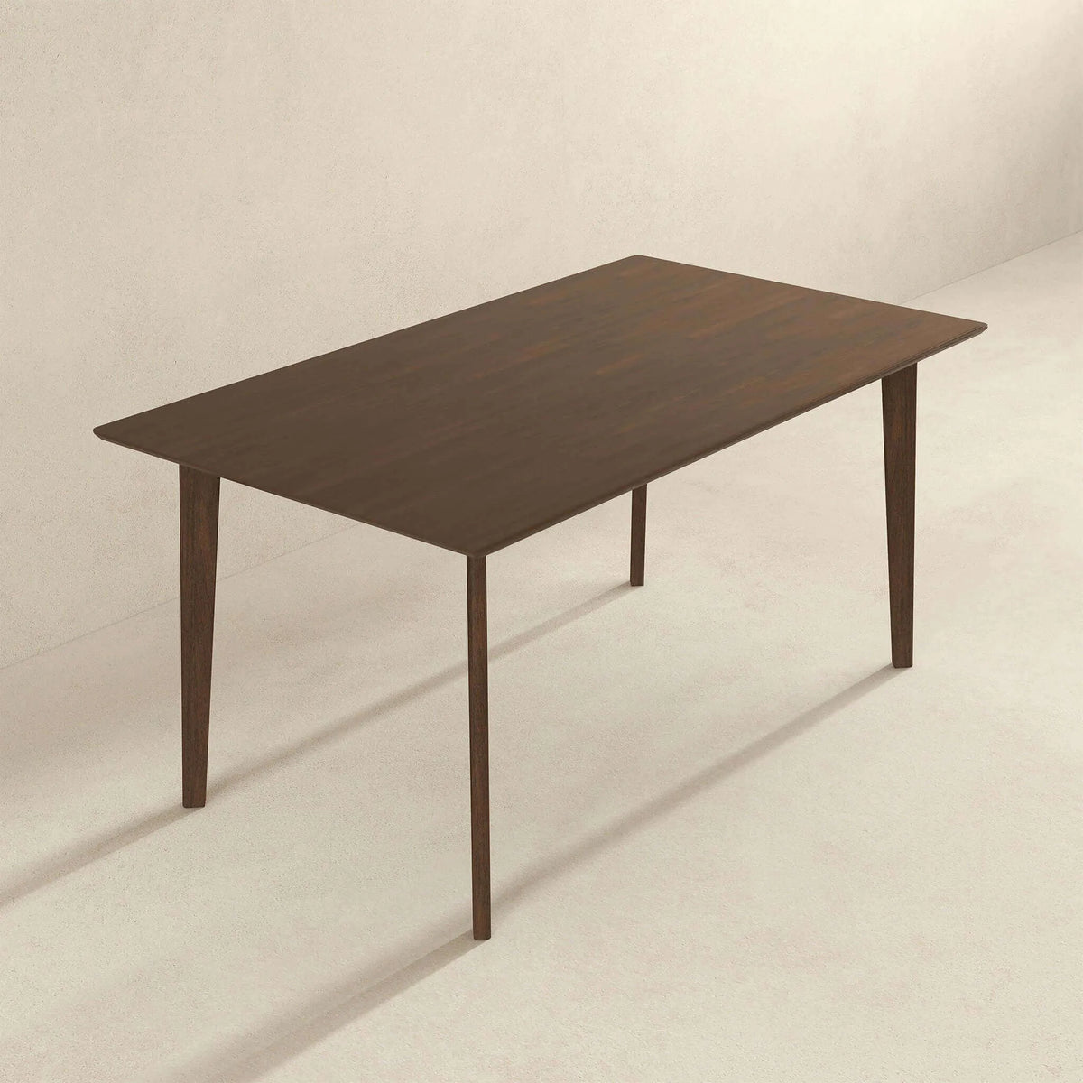 Carlos Solid Wood Dining Table and 4 Side Chairs
