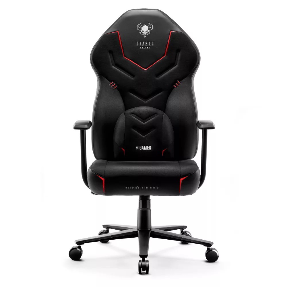 Diablo Chairs X-Gamer 2.0 геймърски стол – черен (477)