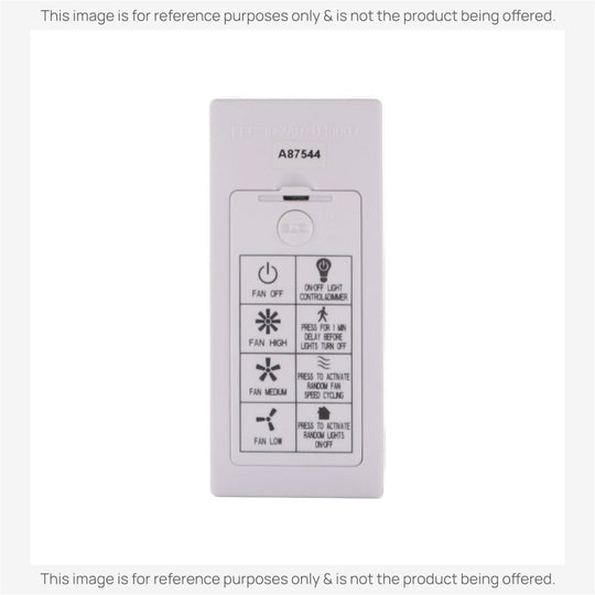 Anderic Substitute for Harbor Breeze TR326A 3-Speed Ceiling Fan Remote Control Compatible with MR101T Receiver 2AQZU-18007 [RRTRA049G1M]