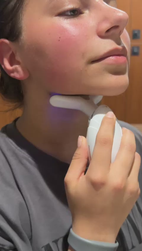 Neck &amp; Face Lifting LED Therapy Device