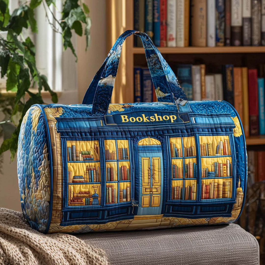 Bookwind Series Short-Distance Handheld Quilted Embroidery Travel Bag Multi-Functional