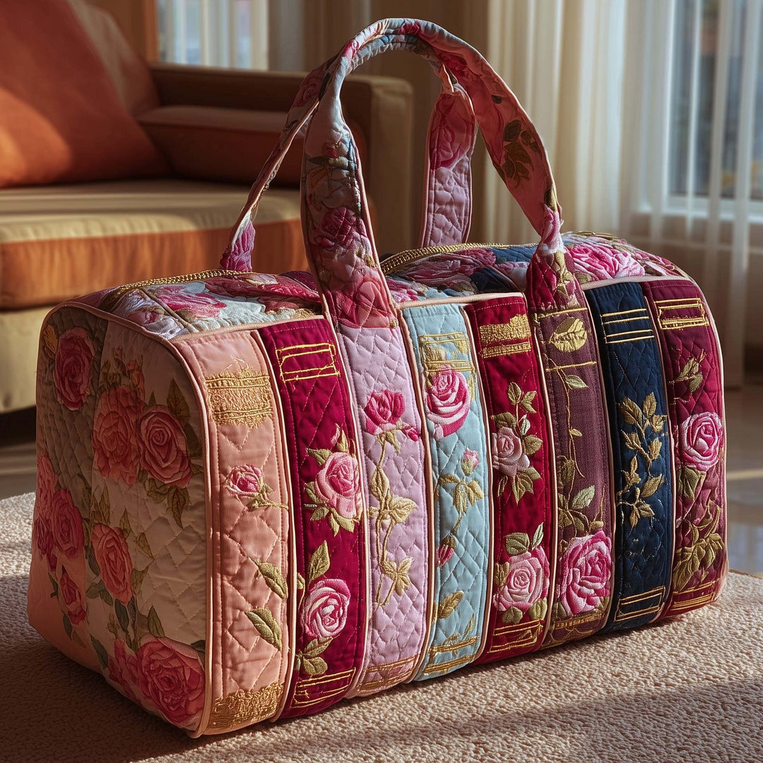 Bookwind Series Short-Distance Handheld Quilted Embroidery Travel Bag Multi-Functional