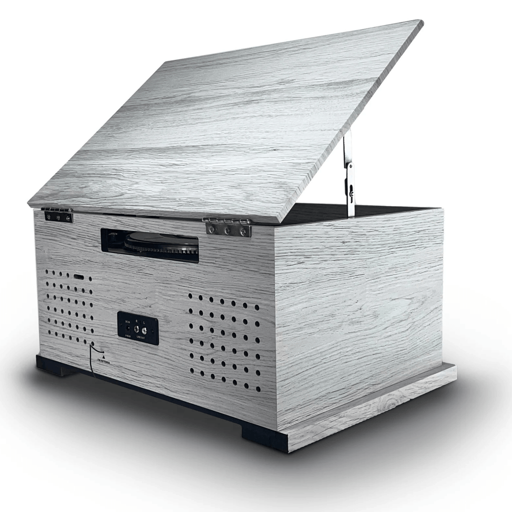 Victor Belmont 8-in-1 Wood Music Center - Refurbished Music Experience