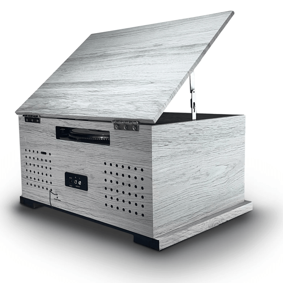 Victor Belmont 8-in-1 Wood Music Center - Refurbished Music Experience