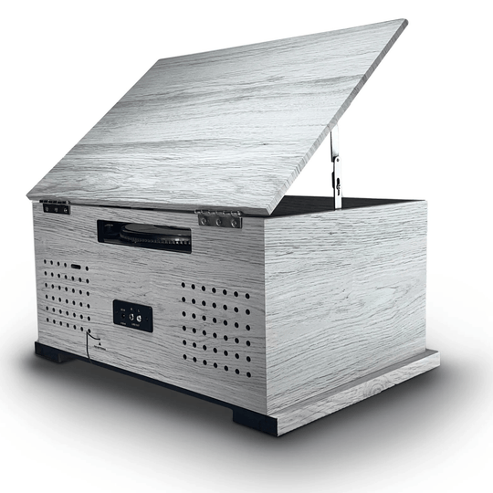 Victor Belmont 8-in-1 Wood Music Center White - Refurbished